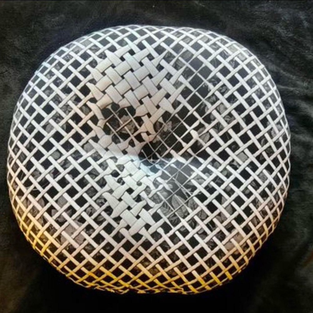 Floor Pillow with Skull Design